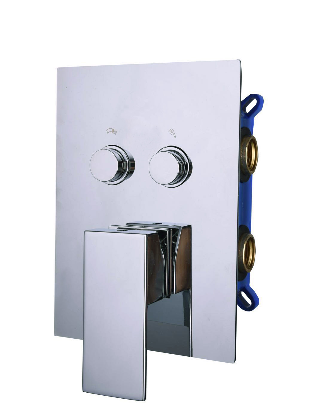 AX2136 2功能冷热暗装淋浴阀 按键阀