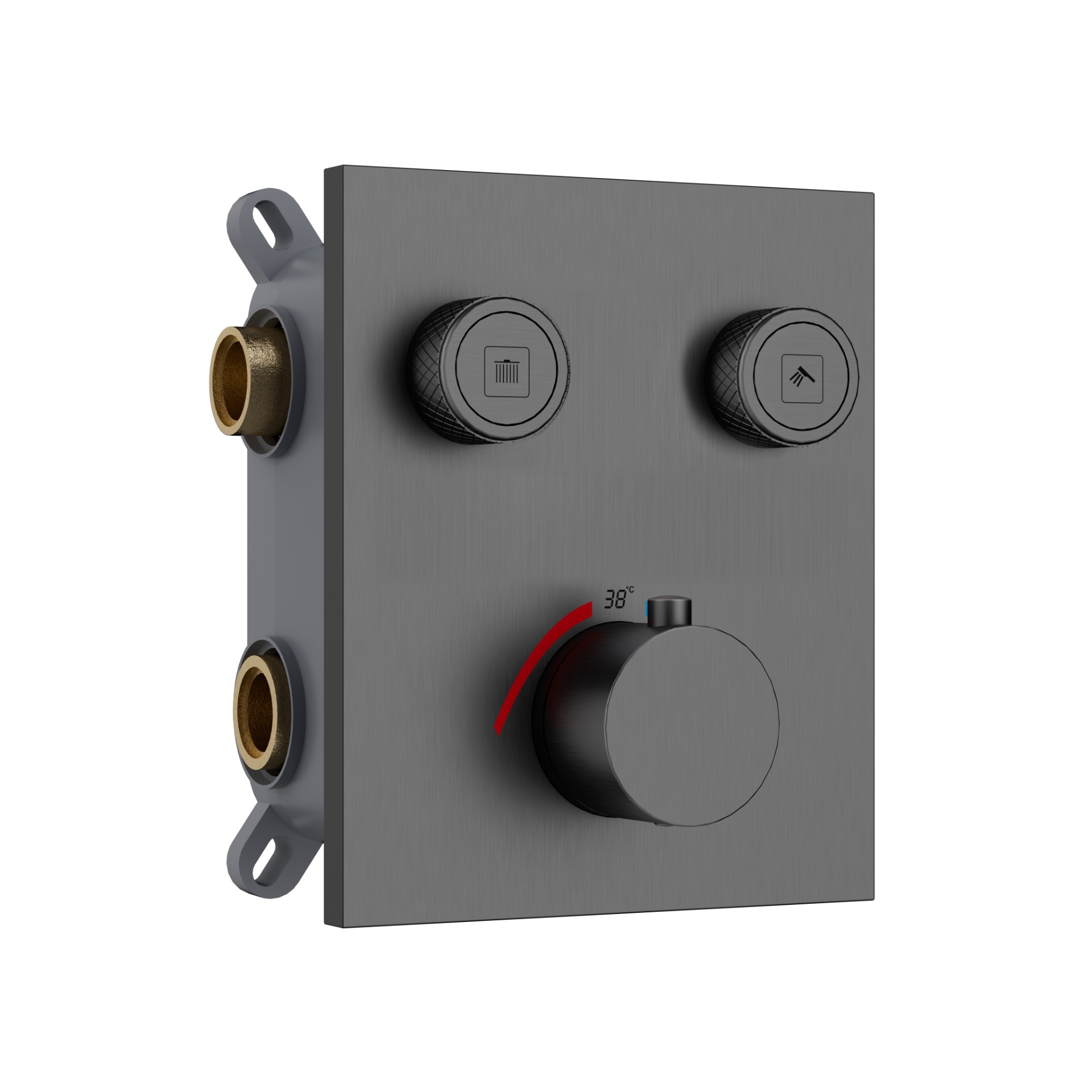 AT5422 2功能按键恒温调流量主体