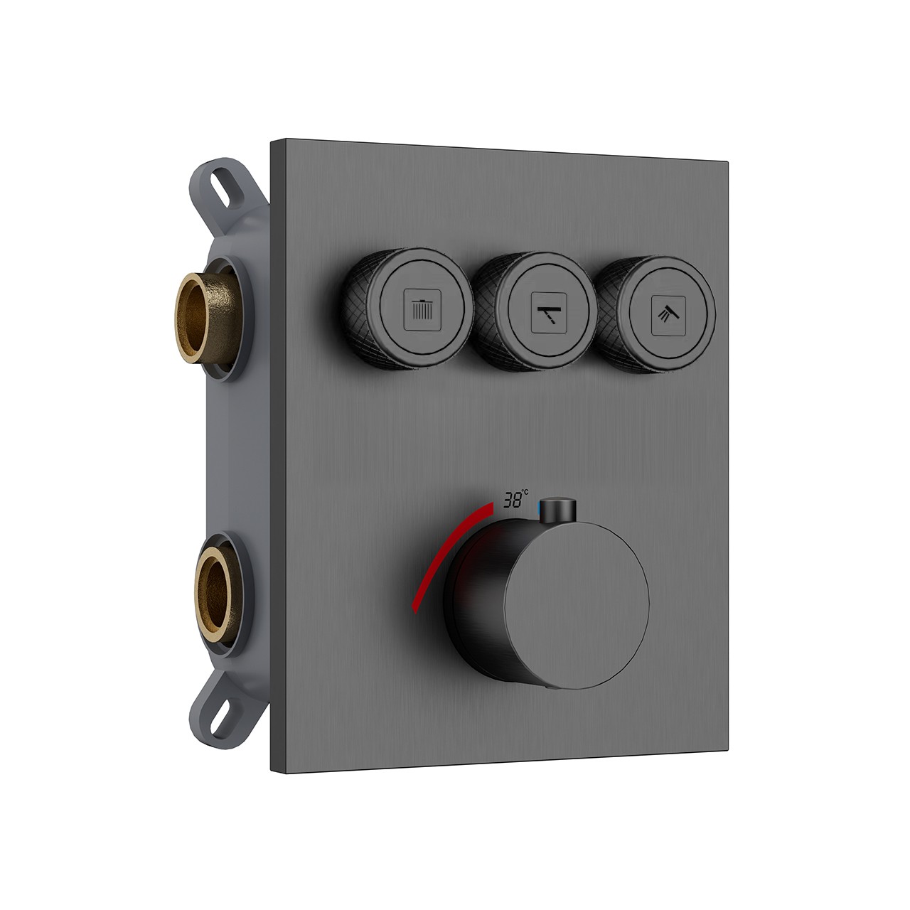 AT5423 3功能按键恒温调流量主体