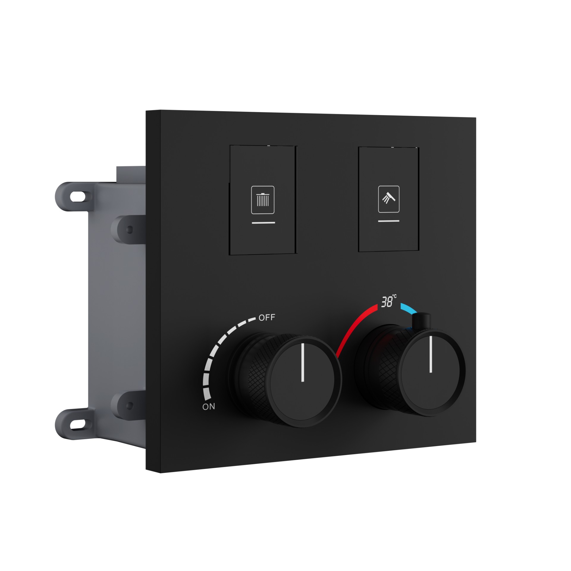 AT5322 2功能按键恒温调流量主体