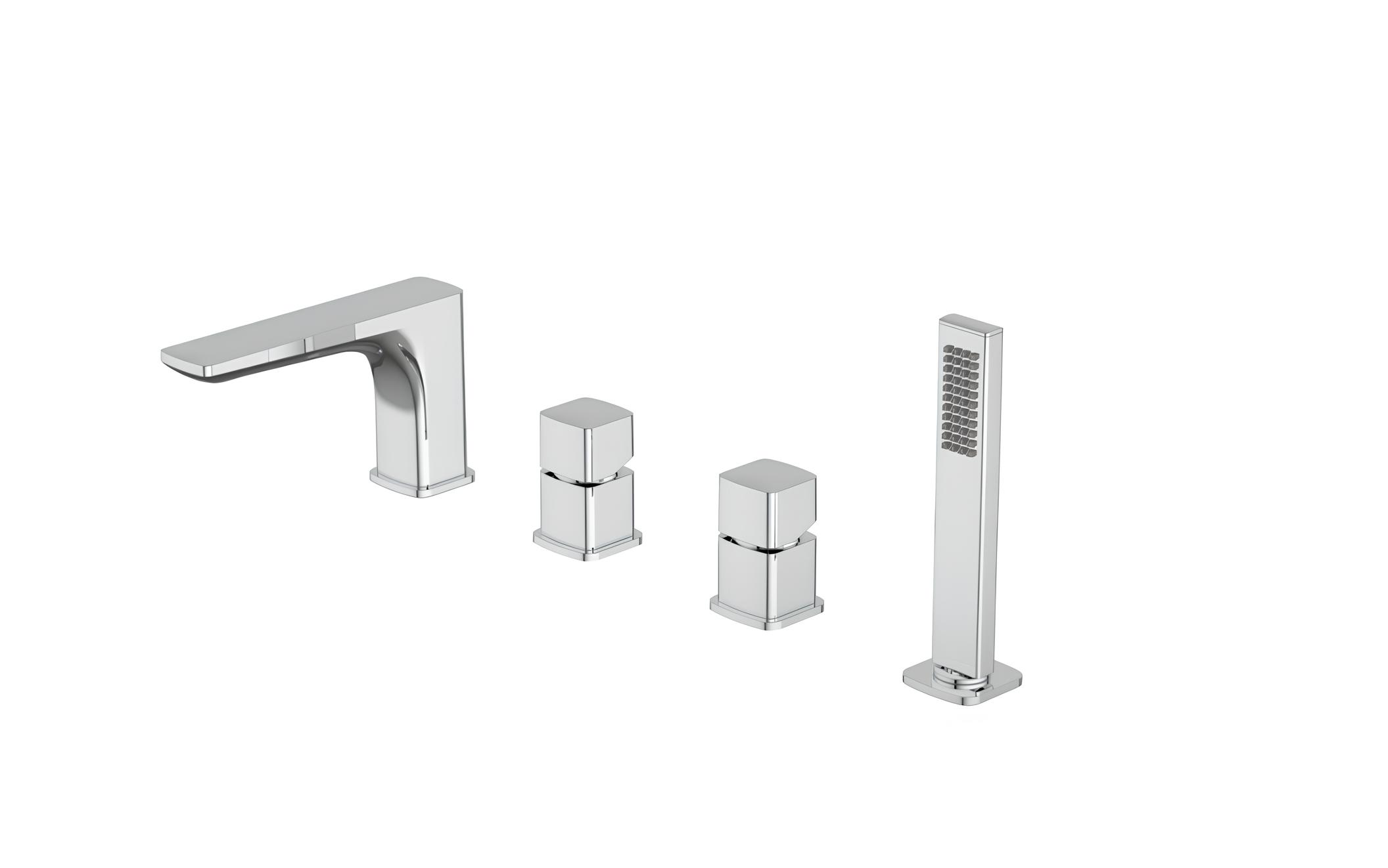 AZ8723 4件套浴缸缸边龙头